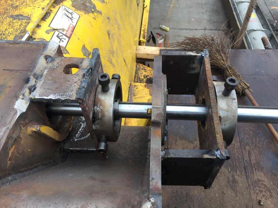 現場關節銷孔加工 現場關節銷孔加工