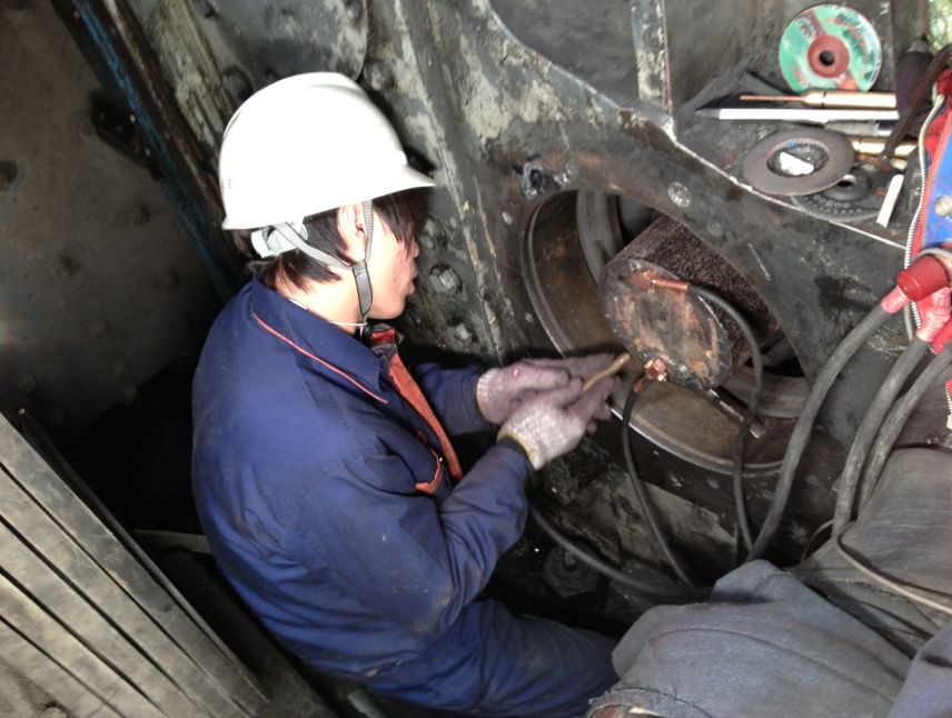 減速機(jī)軸承孔在線維修 減速機(jī)軸承孔在線維修